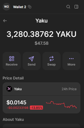 LoreKfw's tweet photo. Just bought $50 worth of $YAKU, 1 Yaku X NFT, and 1 Yaku Capsule X NFT. Big news releasing tomorrow and looking forward to being a part of the community! 😃@YakuCorp https://t.co/QDL1iCGrPX