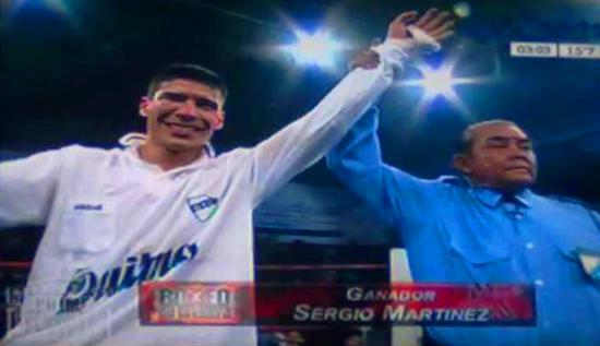 QuilmesFoto's tweet photo. Sergio Maravilla Martinez 🥊 https://t.co/zTAUFinNrA