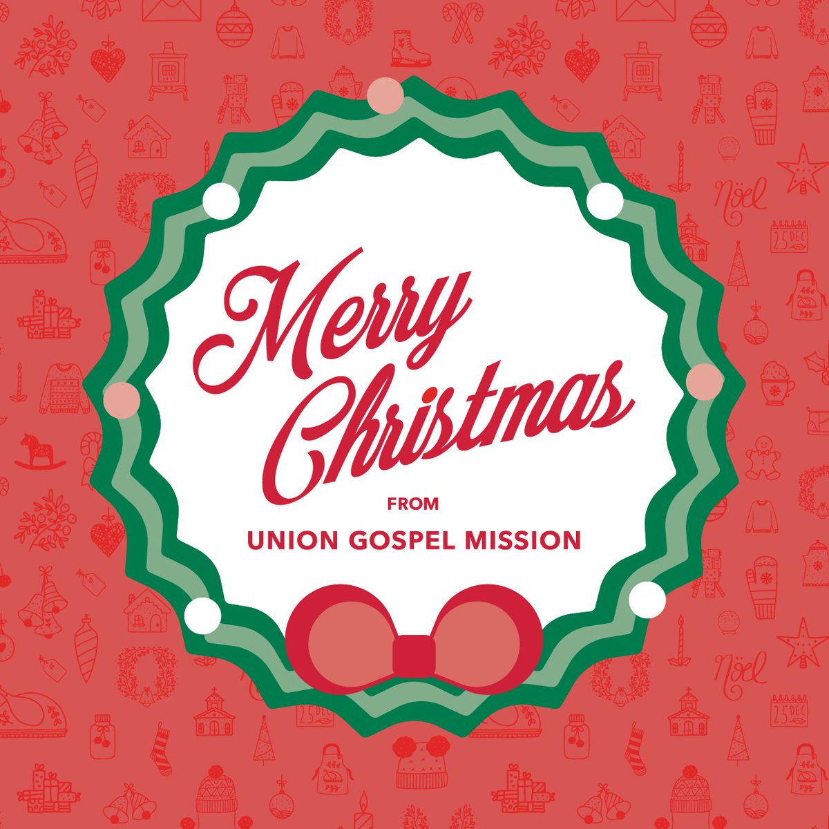 Merry Christmas from us at Union Gospel Mission to you! 💙🩵💚

With Christmas less than a week away, UGM President Dean Kurpjuweit is sharing his holiday greetings and reflections. 🎄 Read the full message: bit.ly/4gkMamT