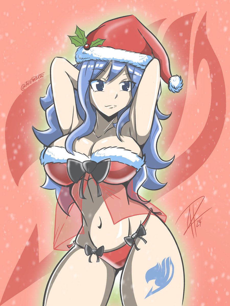 Holiday Juvia 2024! 

#juvialockser #fairytail #fairytail100yearsquest