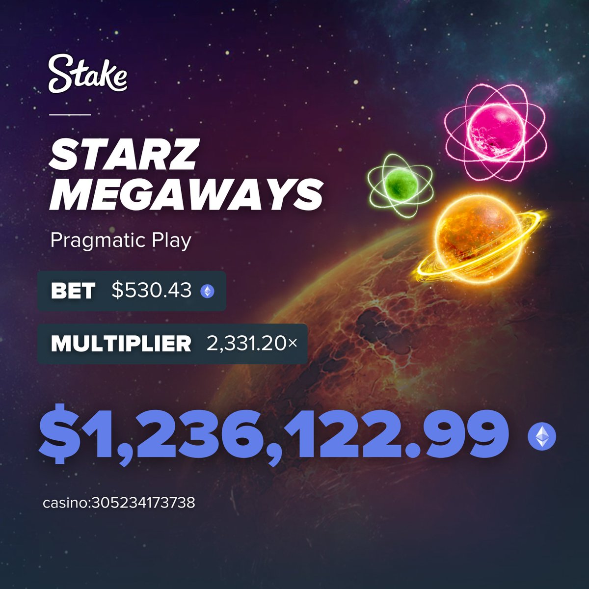 Someone thanked their lucky starz! 💫