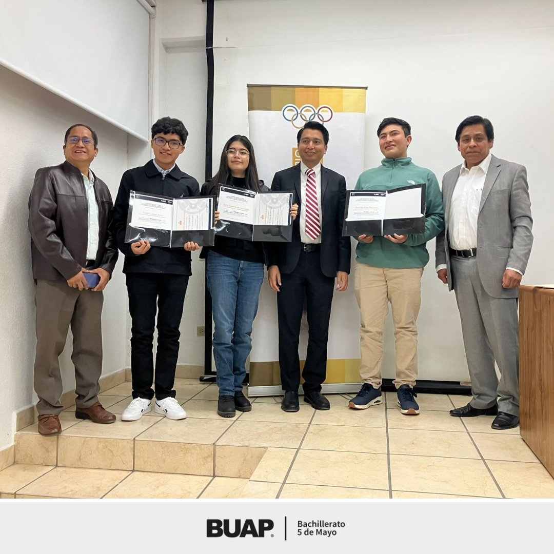 b5m_buap's tweet photo. Del 18 al 23 de nov. se llevó a cabo la Olimpiada Mexicana de Física Nacional, edición virtual, en la cual  Jaime López Ortiz por obtuvo medalla de Oro y Sofía Castillo de Santiago, obtuvo medalla de bronce.  ambos del B5M. Organizada por la Sociedad Mexicana de Física. https://t.co/YYMITY9gxW