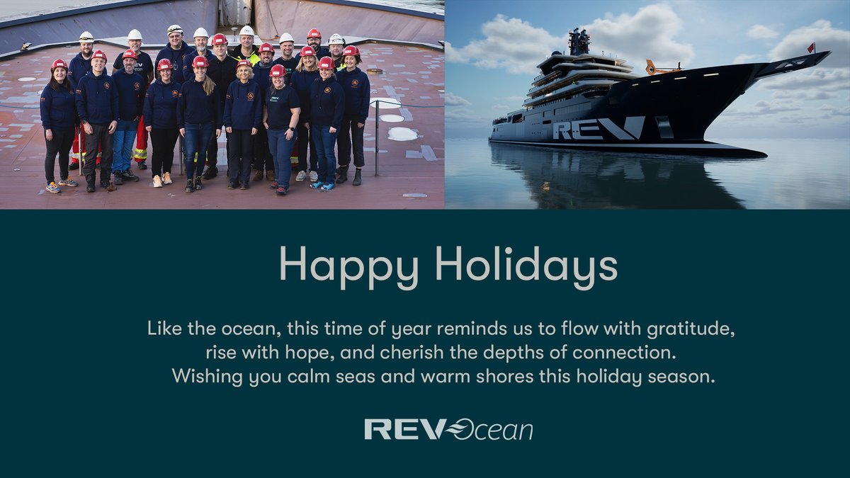 Happy holidays to all of our partners, friends and ocean enthusiasts globally.
#oceansolutions