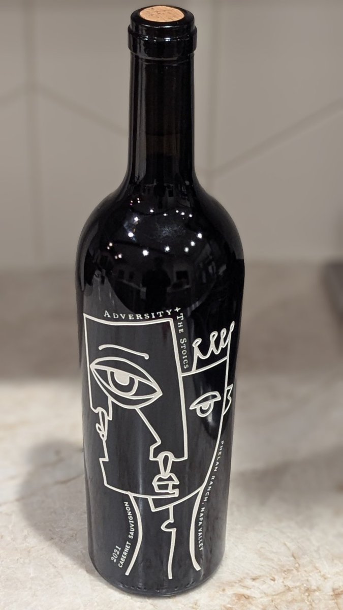 . <a href="/AdversityCella1/">Adversity Cellars</a> + <a href="/TheStoicsNFT/">The Stoics by Gabe Weis</a>  Cabernet Sauvignon #143 finally arrived! Merry Christmas to all and especially <a href="/GabrielJWeis/">Gabe Weis</a>!

Feels like 2025 might finally be the year of the 🧞!