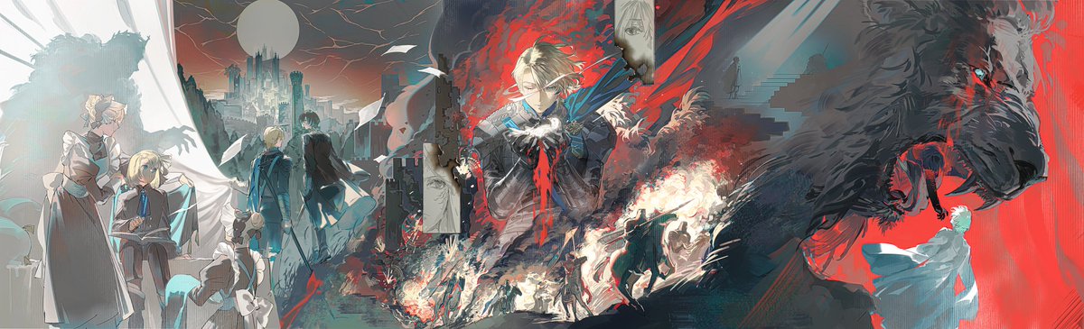 Living201882687's tweet image. “哀痛的心”
生日快乐，帝弥托利。
#ディミトリアレクサンドルブレーダッド生誕祭2024 
#ディミトリ生誕祭2024 
#FE3H