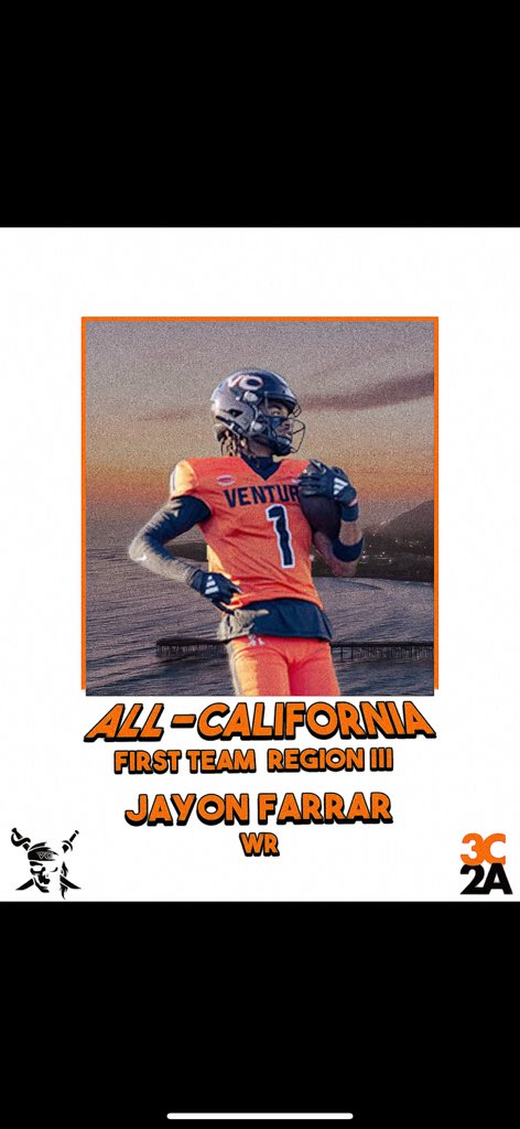 FarrarJayon's tweet photo. I couldn’t have asked for a better way to close out my juco journey. I’m beyond grateful for it all ! Thank you for everything 🧡🖤
@VCPirateFB @grady_liddell @CoachGeringer @CoachMoose @CoachColmanVC @coachgolds_ @coachcj317 https://t.co/kTdIUTn1or