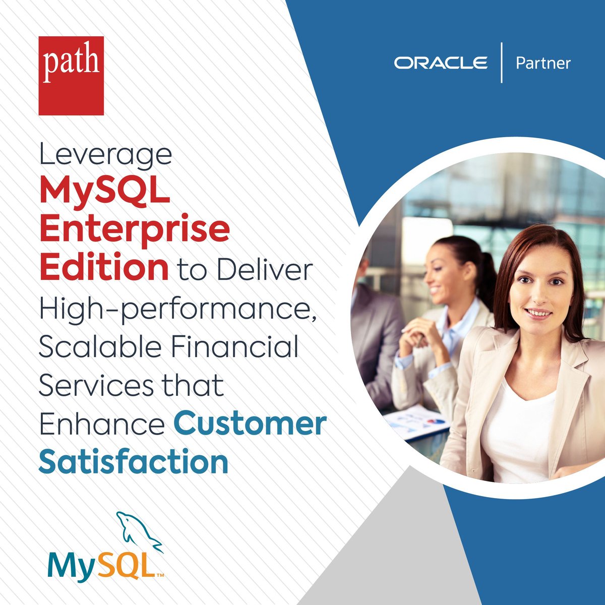 PathInfotechLtd's tweet photo. The #globalpayments #market is set to double by 2026 (16% CAGR). #Financialservices demand real-time, #reliableprocessing. #MySQLEE + #Path deliver scalability, high availability &amp; performance for growing needs. 

Connect to know more: reachus@pathinfotech.com https://t.co/RY8uQxsKWT