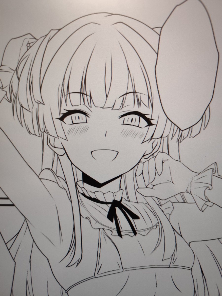 いい顔に描けた気がする 