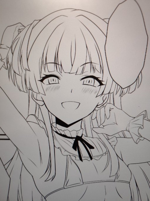 いい顔に描けた気がする 