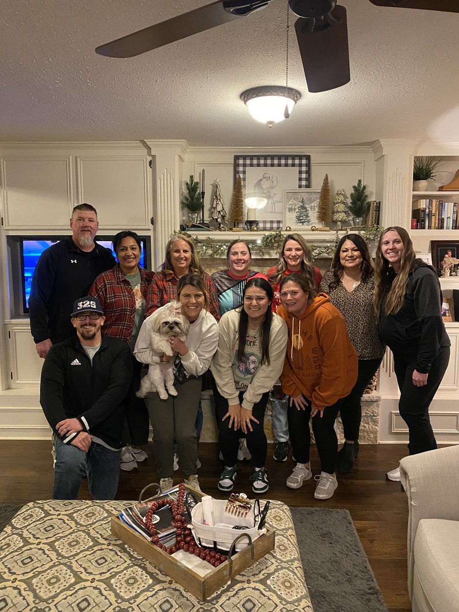 Celebrated the holidays with these wonderful coaches tonight!
Thank you for doing all you do for our athletes and loving them the way you do!