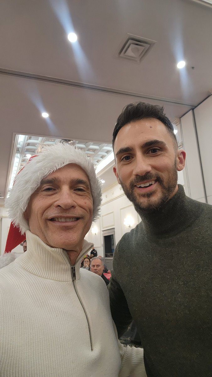 Baldo1's tweet photo. Great Christmas celebration in Agincourt this evening with @Sflecce and @Aris_Babikian https://t.co/0DQY7DXI1T