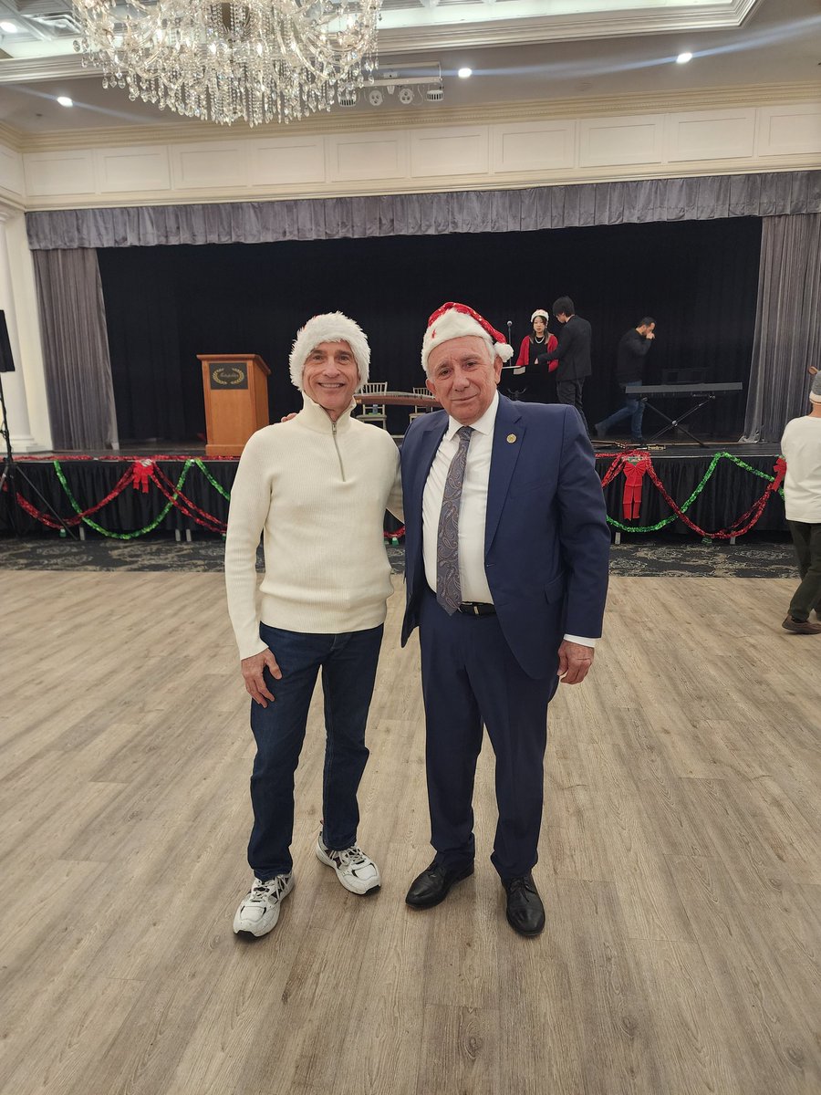 Baldo1's tweet photo. Great Christmas celebration in Agincourt this evening with @Sflecce and @Aris_Babikian https://t.co/0DQY7DXI1T