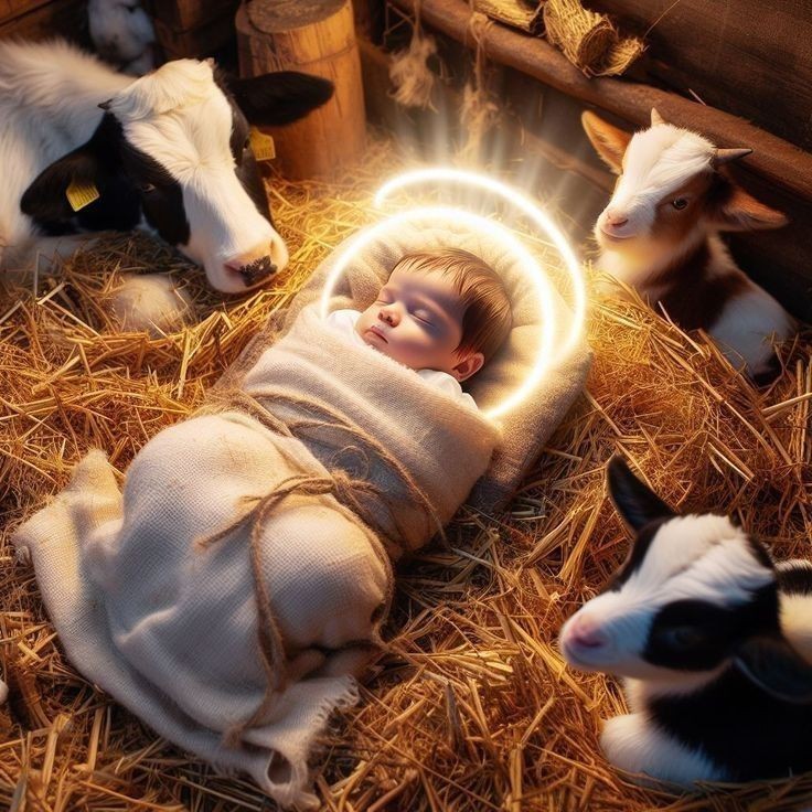 A thousand times in history, a baby has become a king,but only one time has a king become a baby to save all the nations.
Praise God, foever. Amen