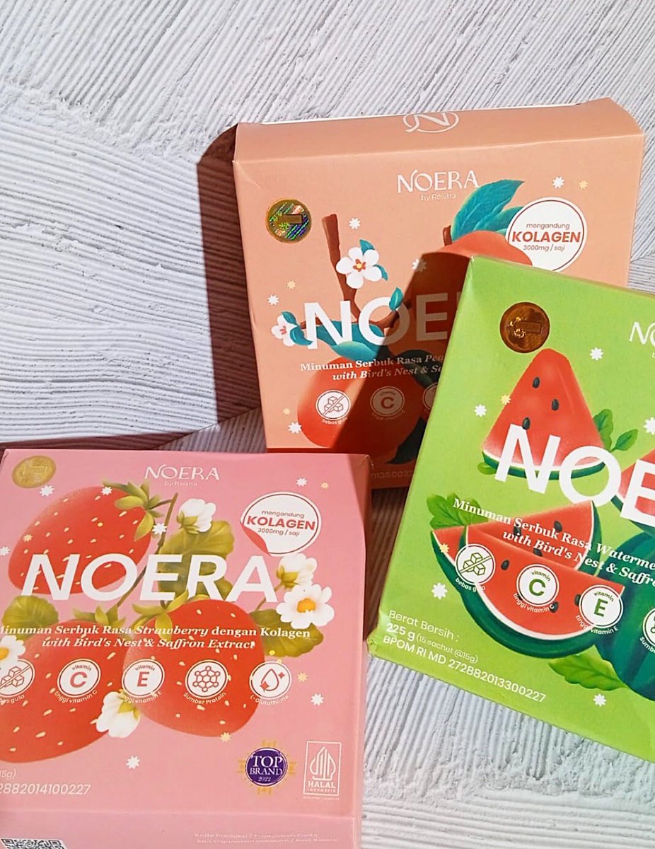 ssaraaahk's tweet photo. Eh udah pada tau belum kalau collagen drink nya Noera sudah New packaging jadi lebih gemes gini dan New formula juga pastinya 😍👍

#racuninskincare https://t.co/QHejUZ5fUU