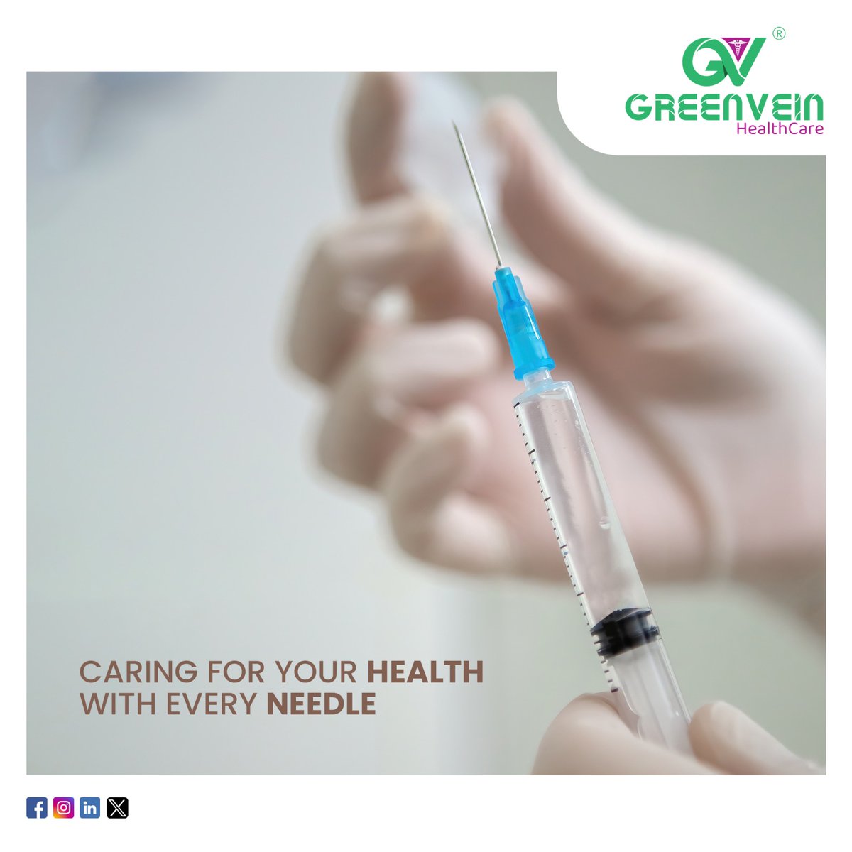 GreenveinHealth's tweet photo. Every needle holds the promise of better health. Caring for you, one step at a time. 

#greenveinhealthcare #motivationquote #medical_device #needle
#medical_disposables #hypodermic_syringes #hypodermic_needles #syringes https://t.co/GpITqioj9i