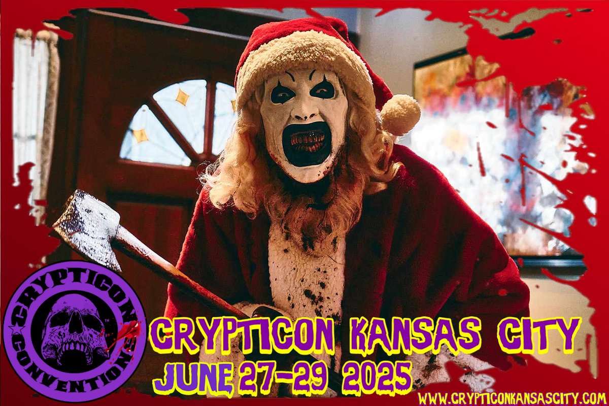 Welcome everybody's favorite homicidal clown Art actor David Howard Thornton to Crypticon Kansas City 2025!