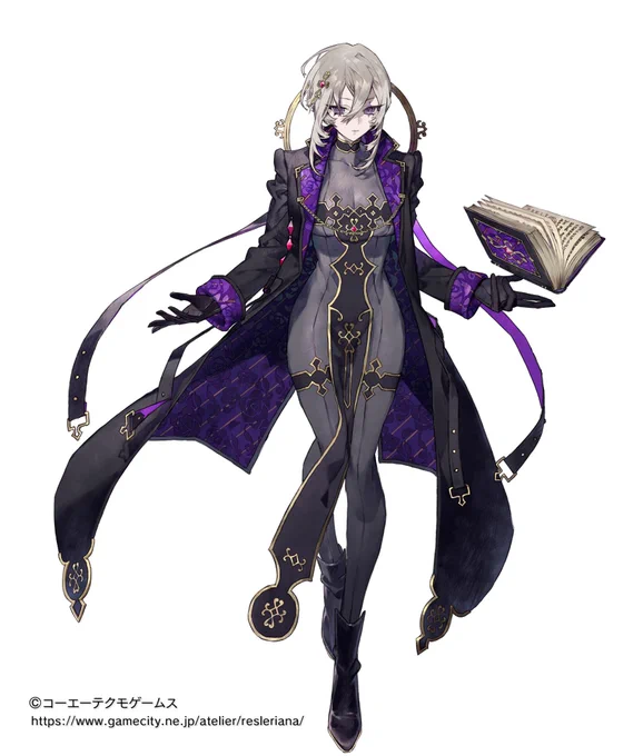 『レスレリアーナのアトリエ』にてデザインを担当しておりますクリセルダ&メモリア「解放への渇望」が本日実装です!よろしくお願いいたします～#レスレリ 