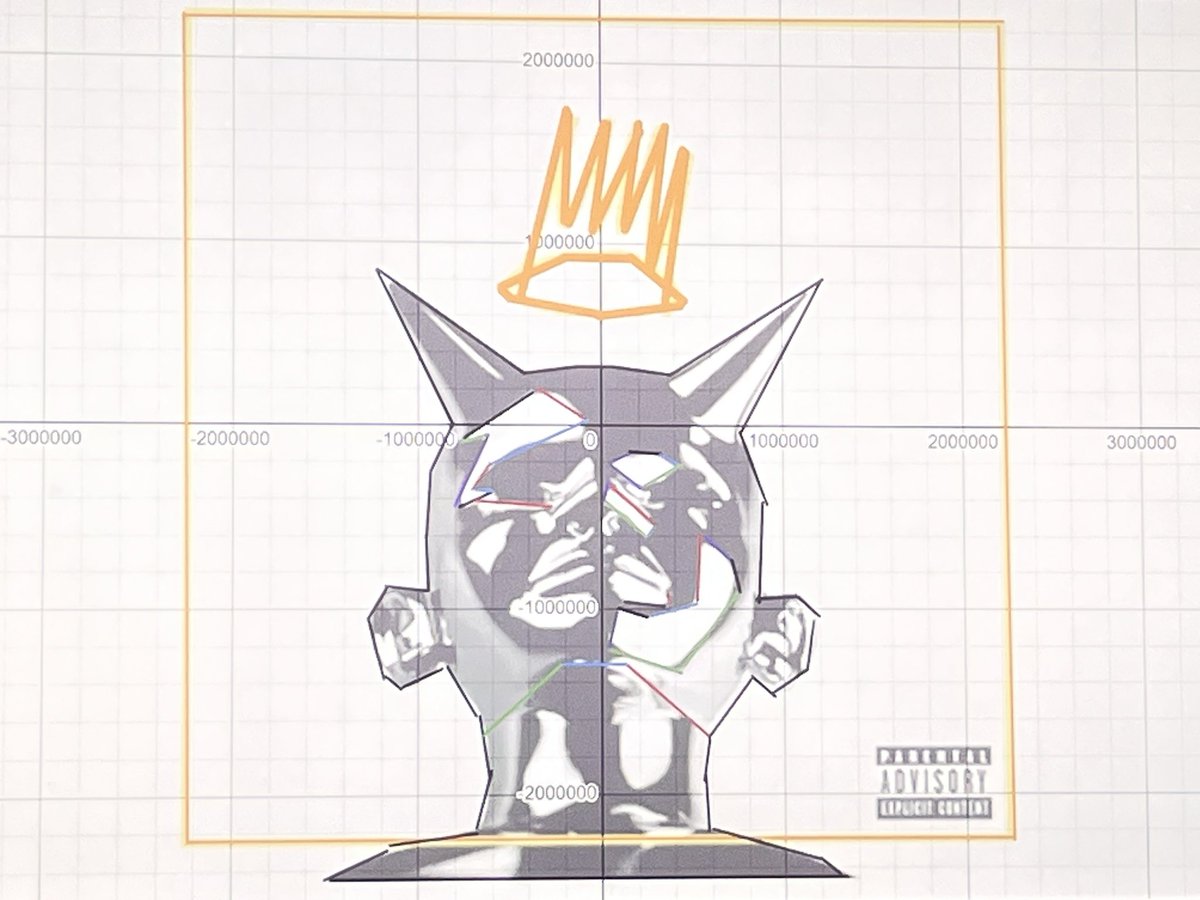 collinsnyc's tweet image. Today’s beauty Part II - incredible @Desmos polar graphs made by my #APPreCalculus #juniors in their #SecretSanta Scrapbook Project.