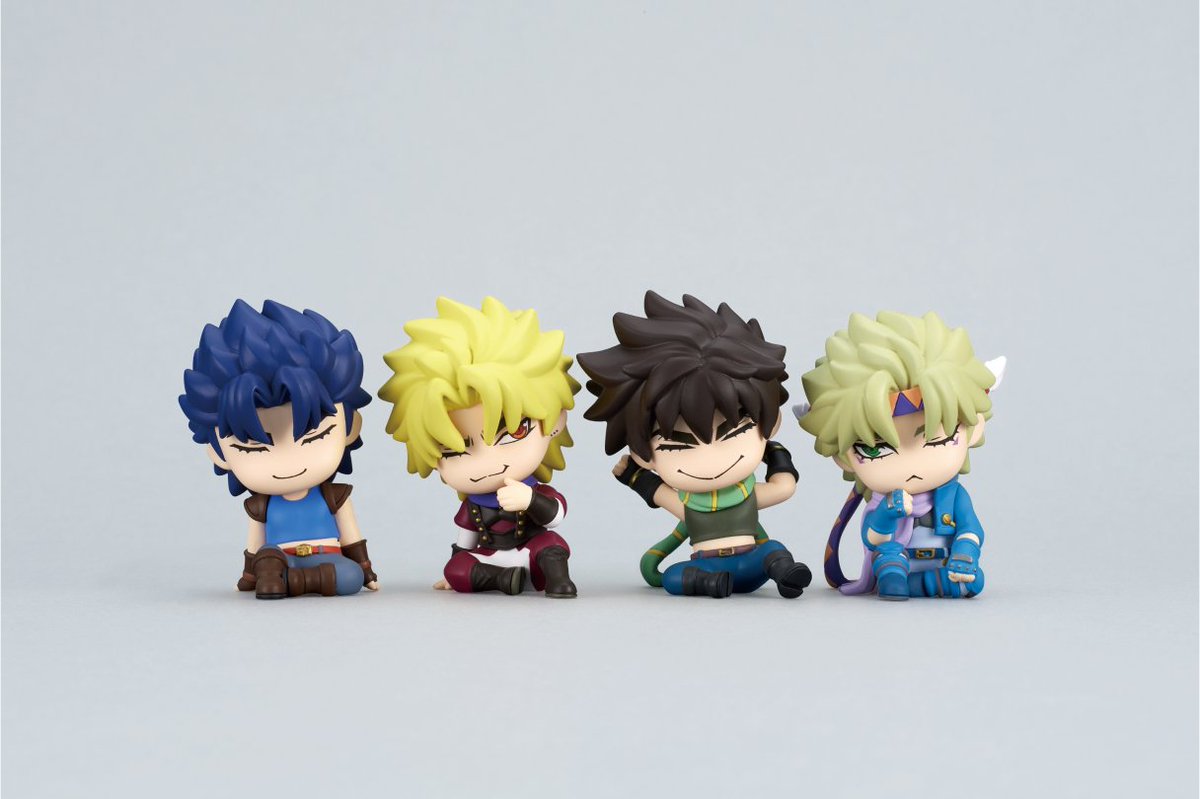 New Phantom Blood/Battle Tendency Shoulder Lean figures of