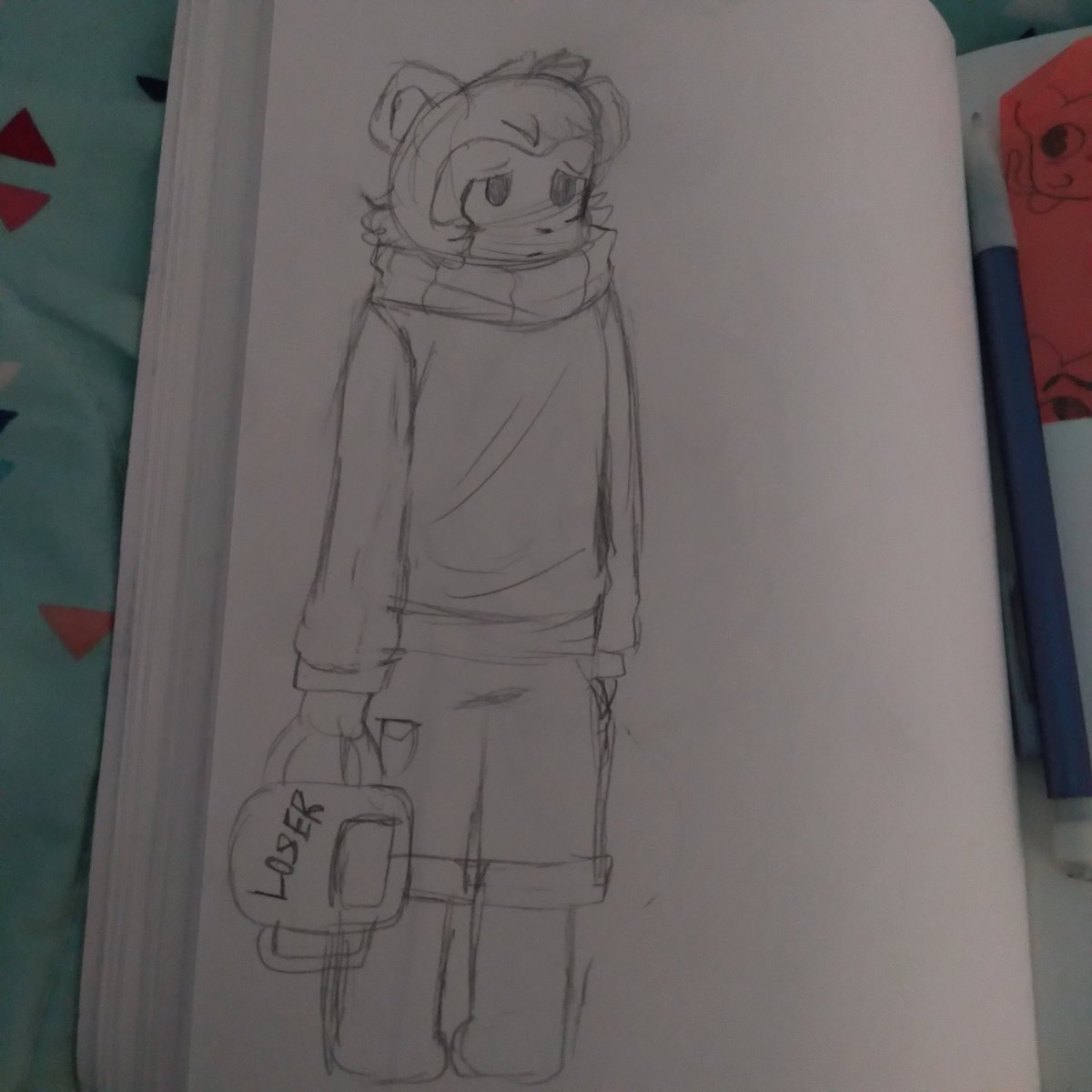 _Bread_Muncher_'s tweet image. My brother wanted me to draw Jimmy with the loser backpack 

#MaxDesignPro #maxd