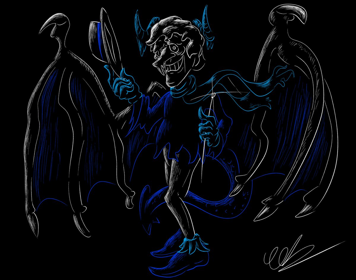 TheTreeDragonyt's tweet photo. The Miser Devils
#MiserBrothers
#SnowMiser
#HeatMiser
#Christmas
#devil
#art #fanart #digitalart https://t.co/8XmTZfXIbQ