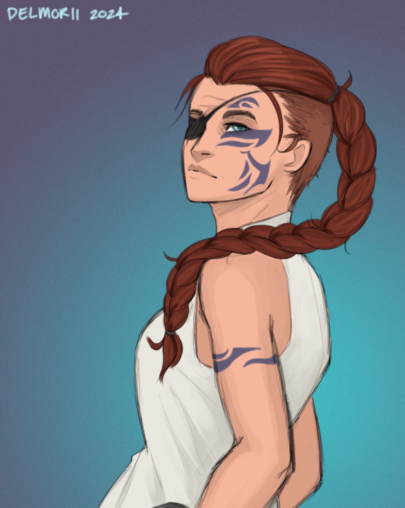 delmorii's tweet photo. slid 2024 in here just in time. i'll make the huge one fancy at some point - but my yearly art progress since 2013 :> https://t.co/h2tXDwPUOX