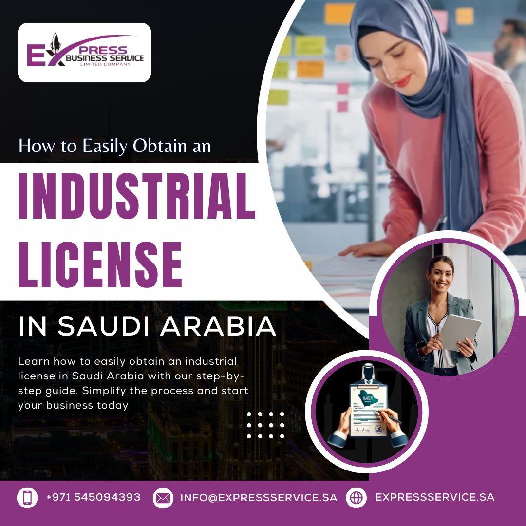 expreserviceksa's tweet photo. Want to start your business in Saudi Arabia? Learn how to easily obtain an industrial license with our step-by-step guide.

📱 +971 54 509 4393
🌐 https://t.co/c9aLGwgiVa
✉ info@expressservice.sa

#expressbusinessservice #industriallicense #saudiarabiabusiness #businessinksa https://t.co/LFcp4Ufnql