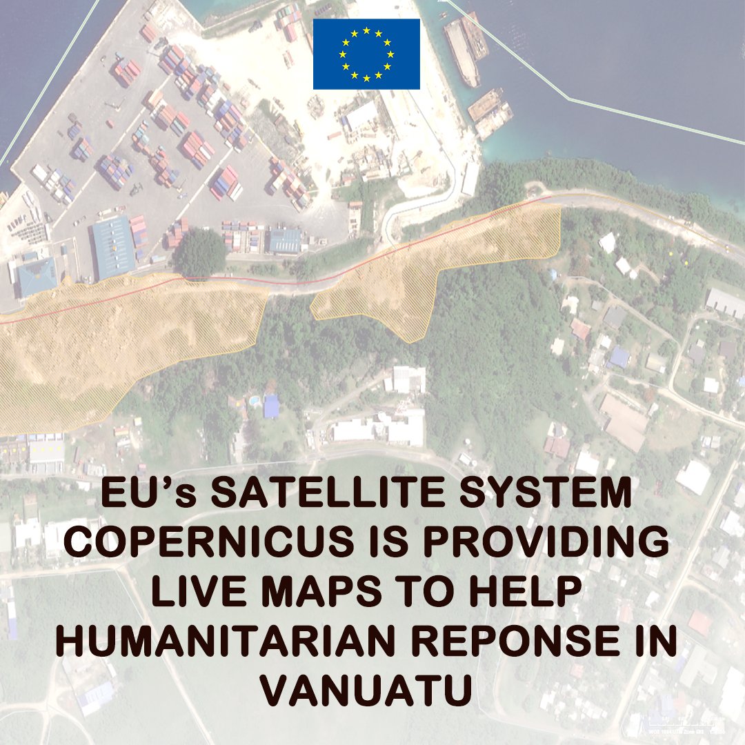Our thoughts are with those affected by the devastating earthquake in Vanuatu. The EU stands ready to support, as needed. We have activated our satellite system Copernicus to provide emergency maps to support humanitarian efforts. Maps are available here: apidmapping.emergency.copernicus.eu/EMSR782/report