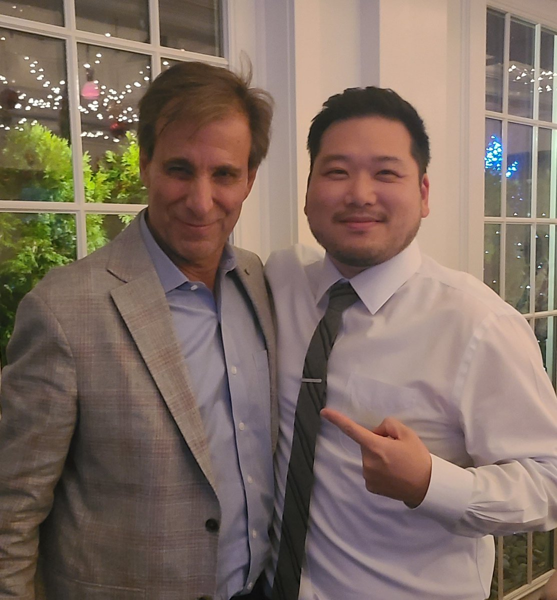tweetpetechoe's tweet photo. Annual picture with @MadDogUnleashed. A wonderful gesture and dinner for the MDSR crew and ProgOp. https://t.co/n3x0ujwUpx