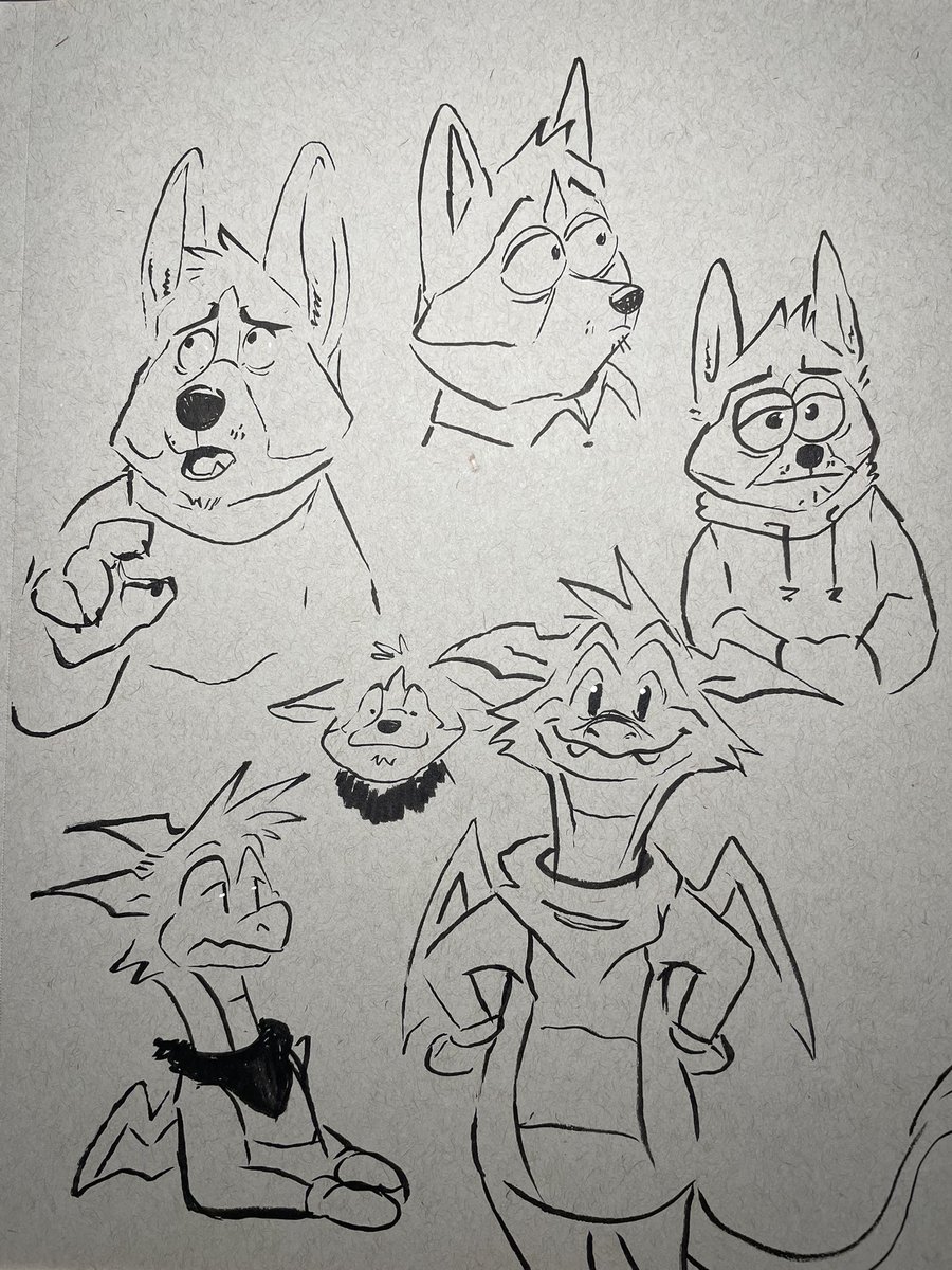 sketchagon's tweet photo. Daily Sketchbook: DAY 354 https://t.co/rlsx4nA798