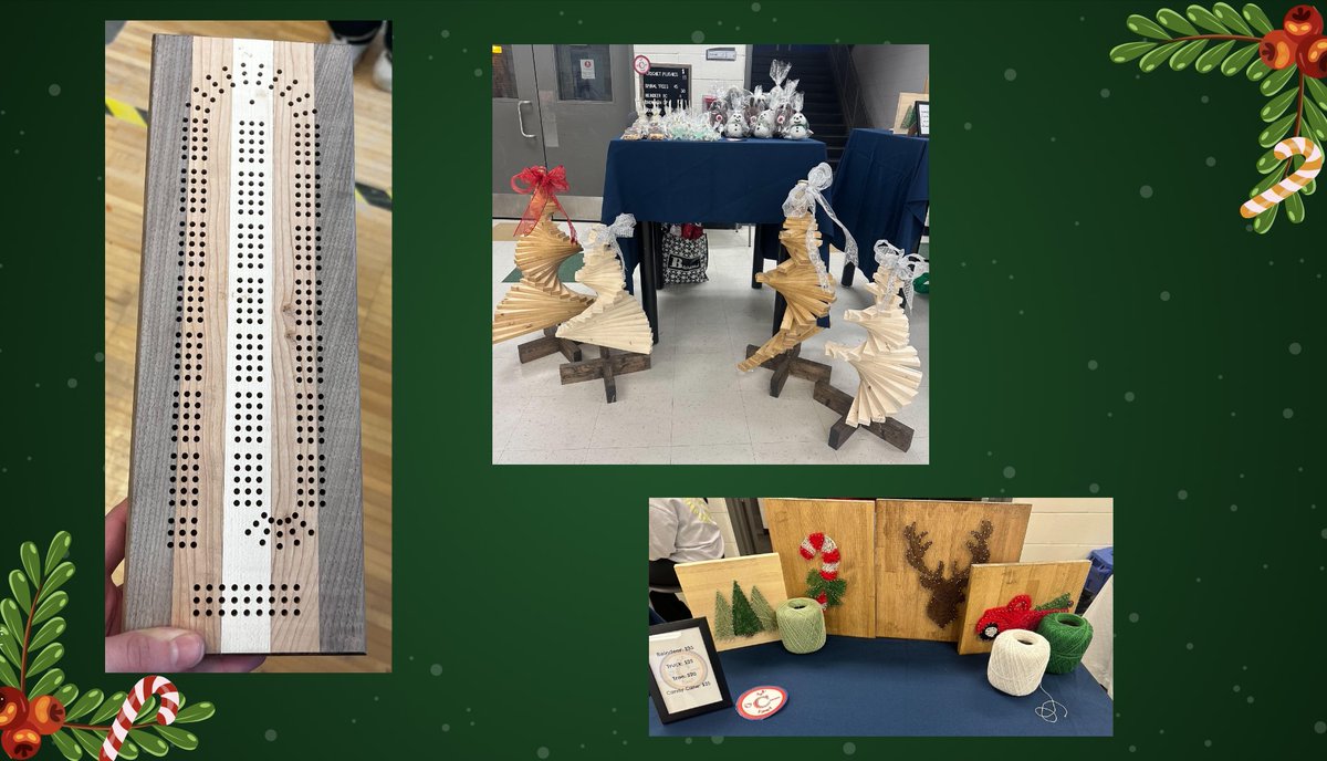 Proud of the #CABAM (Croxford Academy of Business and Manufacturing) students! The Christmas market was a success. <a href="/WHCroxford/">WHCroxford</a> <a href="/rvsed/">Rocky View Schools</a>