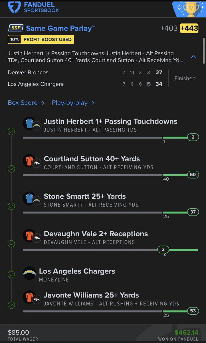 If your not already in the discord your jus  hurting yourself join and let’s eat together link in bio🙏🏽 <a href="/RTRLocks/">RTR</a> 

+443 ✅ $85-$470 📈
#GamblingX #SportsGambling #Parlays #NFL