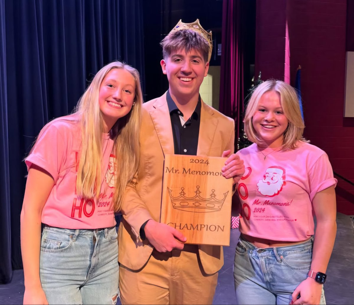 Thank you to everyone that came out to Mr. Menomonie.  Congrats to Breckin Richartz for winning the competition!  We were able to fundraise over $2,300 that will go to his charity, The American Cancer Society!