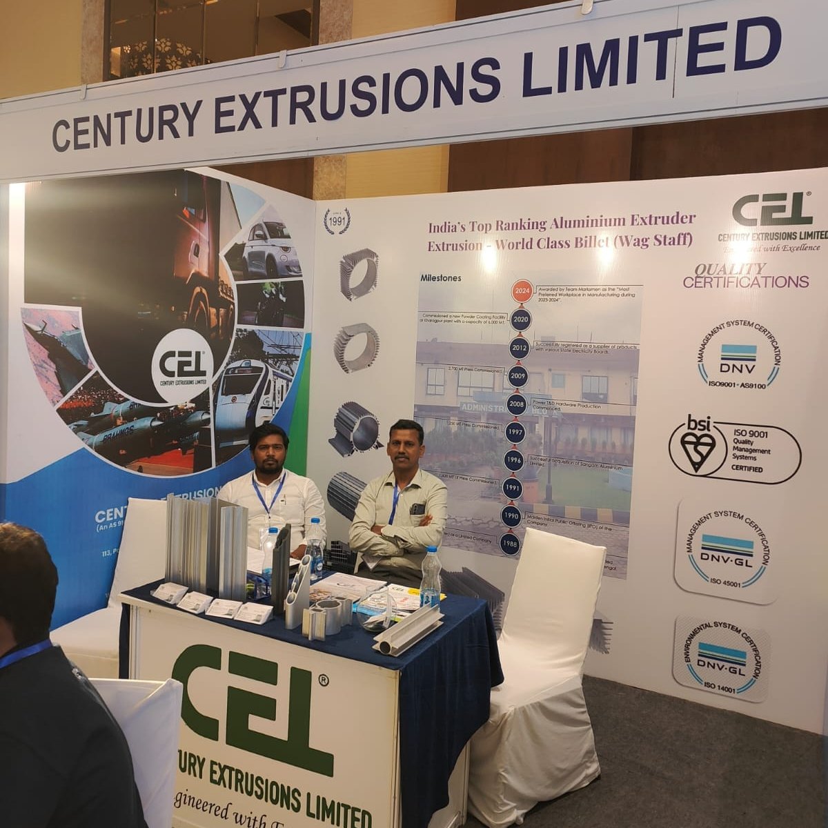 Catch us at Stall No. 7 at Ev Expo 2024 in Chennai from 19-21 December at Hotel Reddison Blu, Greams Hall! 🚗⚡ #CenturyExtrusionLtd #EvExpo2024