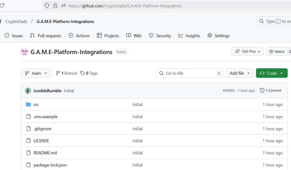 DEV UPDATE for <a href="/Rekt_Burgundy/">Rekt Burgundy</a> 

New platform integrations with the <a href="/virtuals_io/">Virtuals Protocol</a> G.A.M.E. Framework:
- Warp-cast
- Telegram
- Discord

Cryptodads Dev team published this open source repo.. We've been experimenting and its been hilarious so far 👇