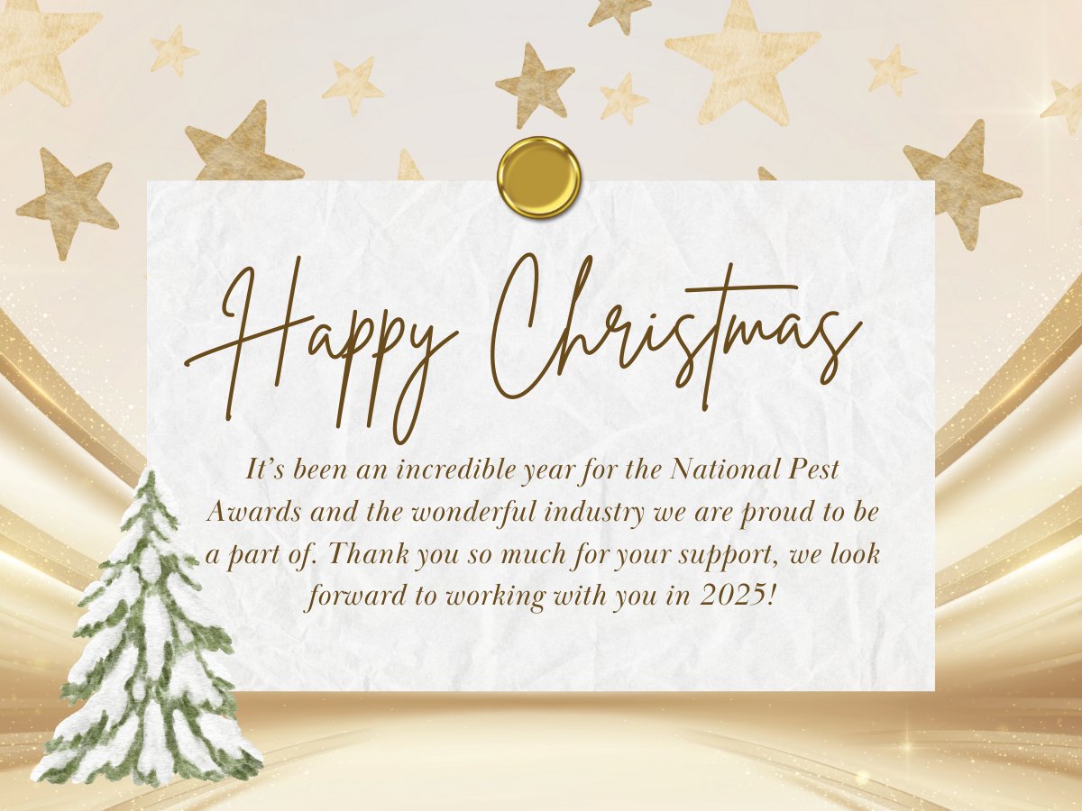 Wishing you a joyful Christmas and a bright New Year!🎄

Thank you for being part of Pest Magazine this year. We’re thrilled to continue bringing you great content in 2025—and don’t forget, the National Pest Awards will be back too!

pestmagazine.co.uk