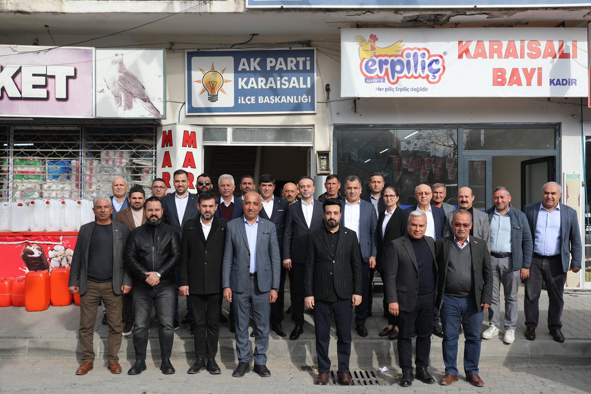 📍Karaisalı İlçe Başkanlığı

Karaisalı teşkilatımızın kıymetli mensuplarıyla bir araya gelerek, AK Parti’mizin vizyonunu, gücünü ve birlik ruhunu bir kez daha ortaya koyduk. 

Cumhurbaşkanımız Sn. <a href="/RTErdogan/">Recep Tayyip Erdoğan</a>’ın liderliğinde, ilk günkü aşkla ve azimle davamız için çalışmaya devam