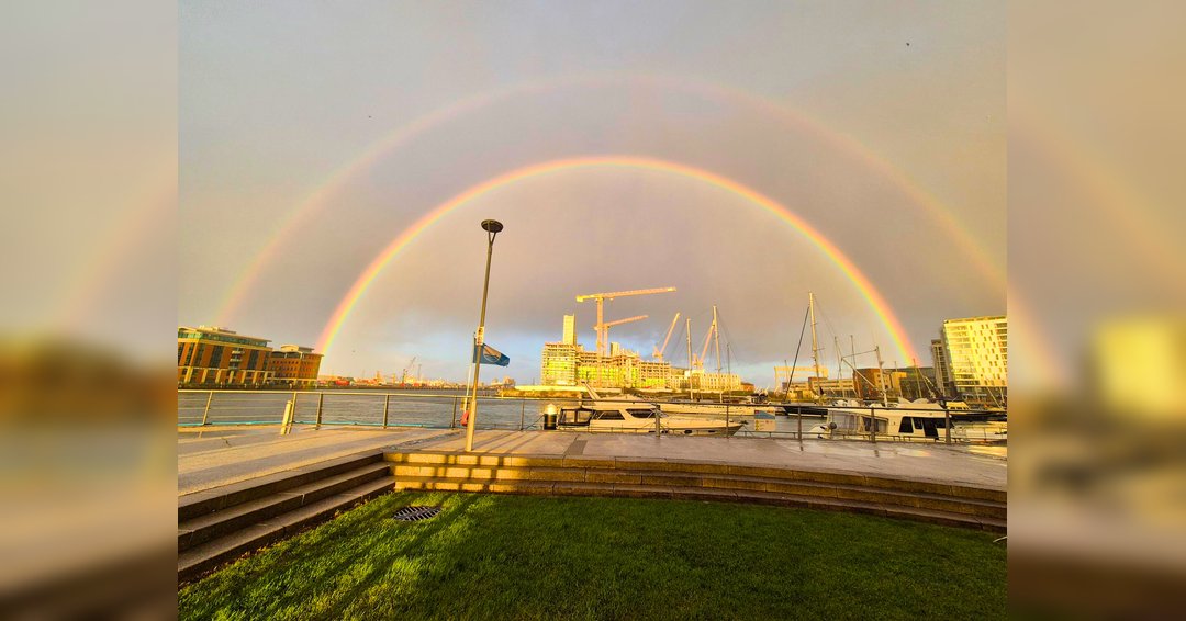 Titanic Quarter (@titanicquarter) on Twitter photo We took a walk along the <a href="/MaritimeMile/">maritimemile</a> yesterday to visit the new Queen's Quay Coffee Kiosk and saw a gorgeous double rainbow over <a href="/TitanicQuarter/">Titanic Quarter</a> 🌈🌈 We took a walk along the <a href="/MaritimeMile/">maritimemile</a> yesterday to visit the new Queen's Quay Coffee Kiosk and saw a gorgeous double rainbow over <a href="/TitanicQuarter/">Titanic Quarter</a> 🌈🌈