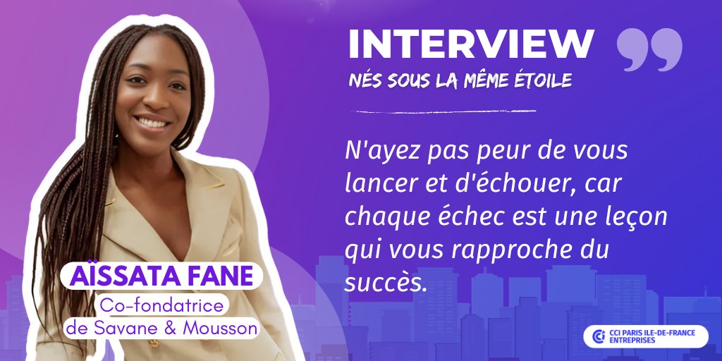 CCI_entreprises's tweet photo. Découvrez ou redécouvrez l'interview vidéo d'Aissata Fane, co-fondatrice de @SavaneMousson, un concept de cuisine fusion entre l'Afrique et l'Asie. Elle y partage son parcours atypique en tant qu'entrepreneuse étudiante : https://t.co/EXK8J44D0y #NesSousLaMemeEtoile ! 💫 https://t.co/JKhInTX0DC