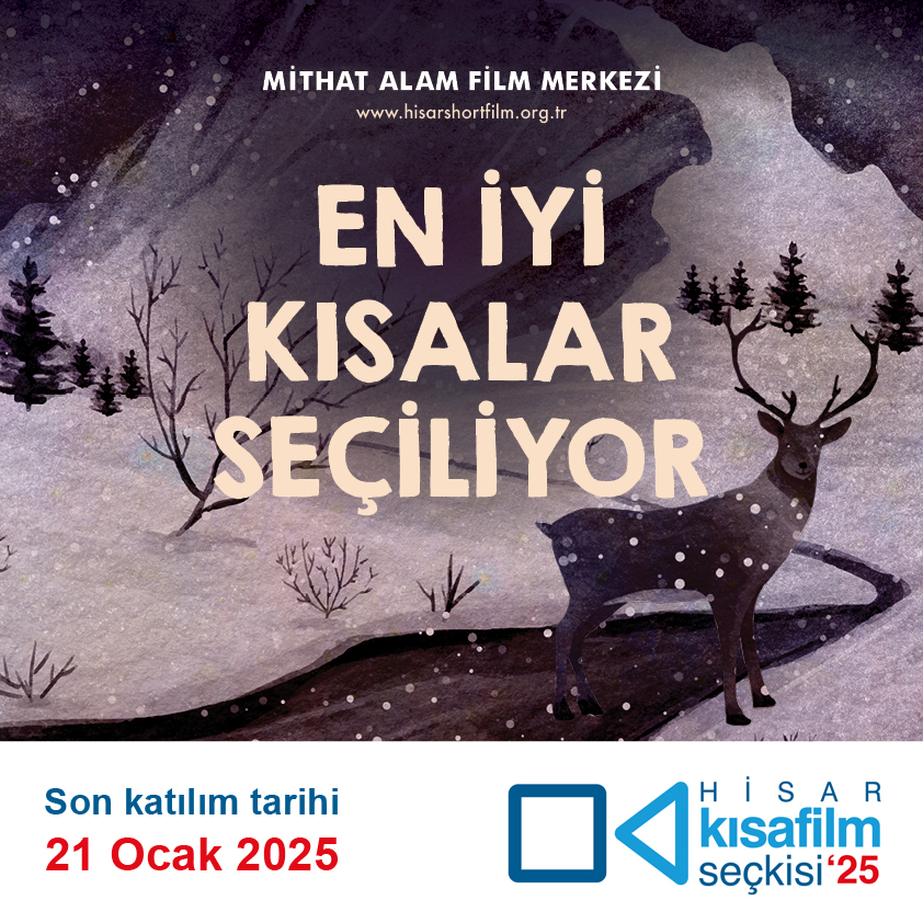 HİSAR KISA FİLM SEÇKİSİ’NE BAŞVURULAR BAŞLADI,
BOĞAZİÇİ ÜNİVERSİTESİ İLE YOLLARINI AYIRAN MİTHAT ALAM FİLM MERKEZİ YOLUNA DEVAM EDİYOR

Hisar Kısa Film Seçkisi'ne başvurular başladı.