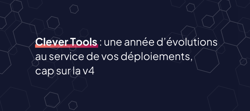 [BLOG] En 2024, on a beaucoup travaillé sur notre CLI, les Clever Tools : une gestion simplifiée avec de nouvelles fonctionnalités et commandes, le support des nouveaux add-ons, et la préparation pour la V4  ! 😍

<a href="/davlgd/">David Legrand ☁️ 🤘</a> fait le bilan ici : clever-cloud.com/fr/blog/engine…