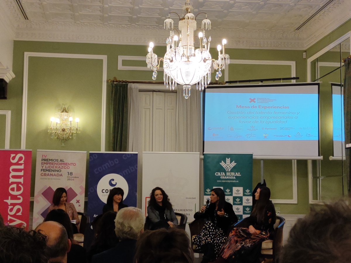✨ Granada celebra el Talento y Liderazgo Femenino ✨
El pasado 18 de diciembre, tuvimos el honor de celebrar la 4ª Edición de los Premios al Emprendimiento y Liderazgo Femenino de Granada.
Gracias a tod@s 🌺
#PremiosLiderazgoFemenino #Emprendimiento #Granada #MujeresQueInspiran