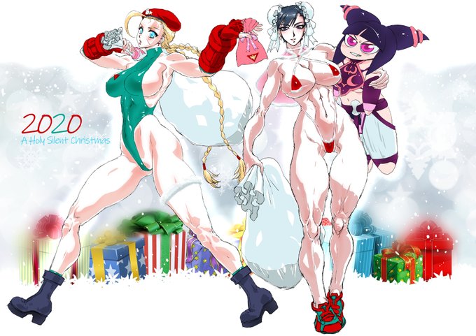 今年もクリスマス絵を描いている(^^;)前に描いたやつ 