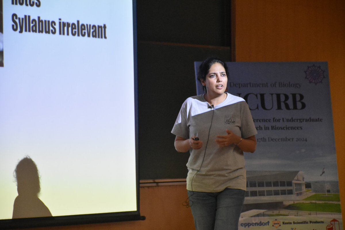 NCURB IISER Tirupati (@ncurb_iisertpt) on Twitter photo The 'Plenary Talks' by Prof Utpal Nath, <a href="/mbhavana10/">Bhavana Muralidharan</a> , <a href="/joshiamitabhevo/">Amitabh Joshi</a>, <a href="/MayuriRege/">Mayuri Rege</a> and Dr Rama Pai were the pillars that held the 2 days of NCURB high. Everything from transcription factors to poetry kept us inspired.
<a href="/IiserTirupati/">IISER Tirupati</a> #iiser #Science #conference #undergad The 'Plenary Talks' by Prof Utpal Nath, <a href="/mbhavana10/">Bhavana Muralidharan</a> , <a href="/joshiamitabhevo/">Amitabh Joshi</a>, <a href="/MayuriRege/">Mayuri Rege</a> and Dr Rama Pai were the pillars that held the 2 days of NCURB high. Everything from transcription factors to poetry kept us inspired.
<a href="/IiserTirupati/">IISER Tirupati</a> #iiser #Science #conference #undergad