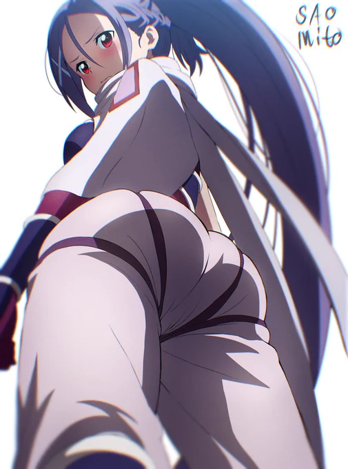 #SAO #イラストミトなんでこんなエロい服着て出歩いてるんだろう 