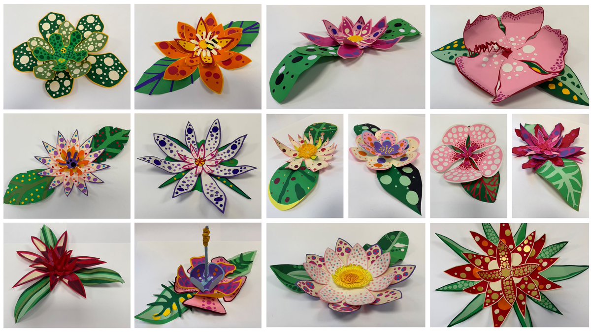 More brilliant work from our #Year10 #KS4 #GCSE #Art pupils. This time they’ve created card sculptures inspired by the artist Yayoi Kusama. Awesome work, boys! Well done! #proudteacher #loveteaching