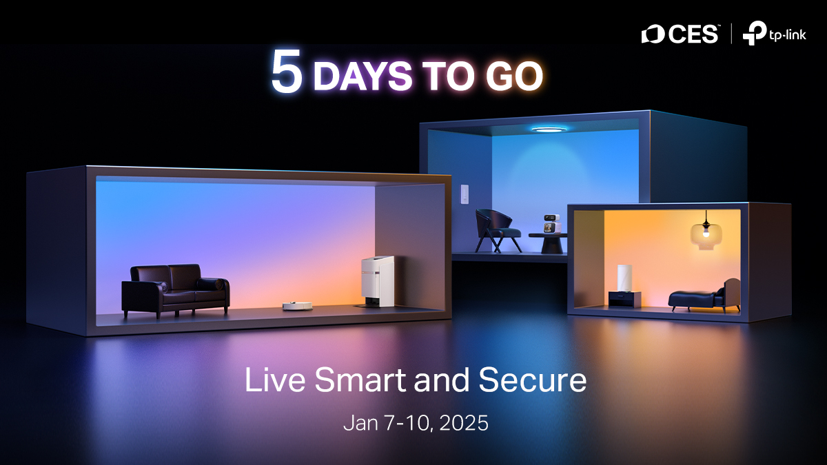 🎊Happy New Year! We hope your celebrations were filled with joy and laughter! As we kick off 2025 with just 5 days to go before #tplink 's big reveal at #ces, we're eager to share our vision for a smarter, more secure future. 🎆
👉Preview #CES2025: bit.ly/4izlK2a
