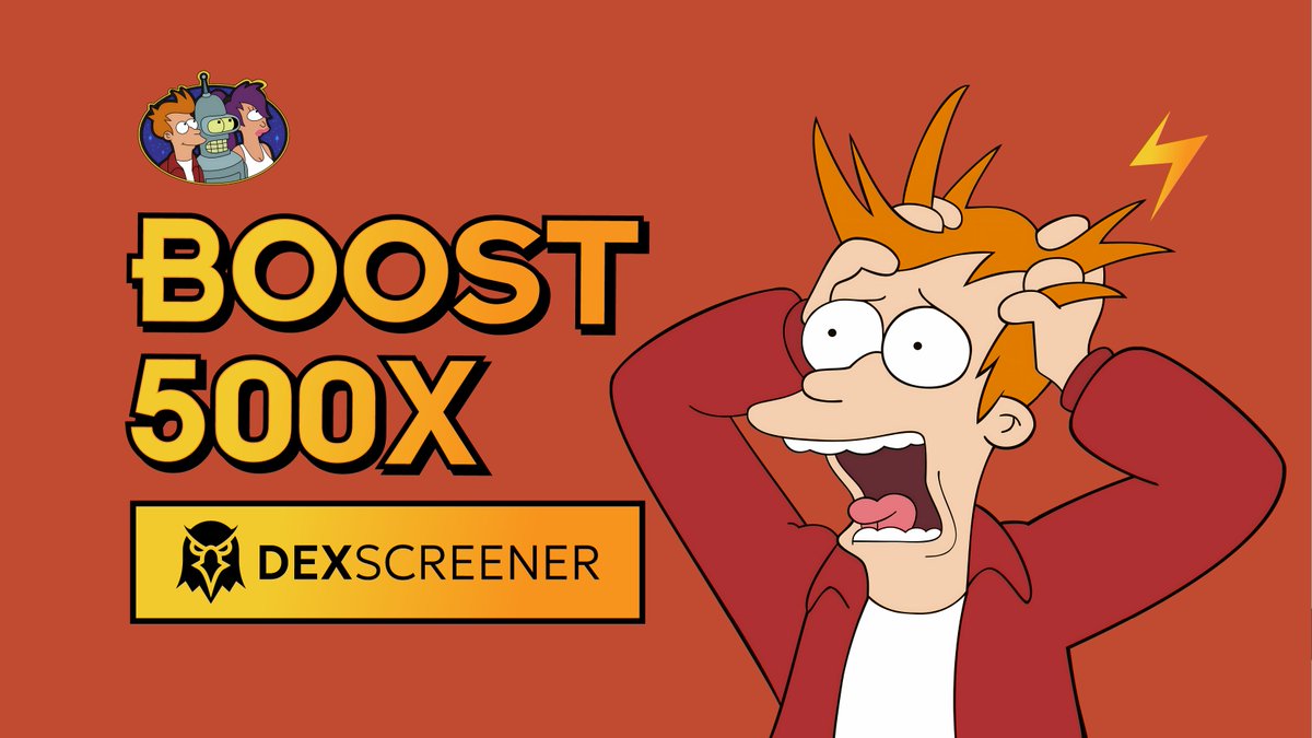 futurama_sol's tweet photo. 🔥 BOOSTED 500x on Dexscreener! 🦉🚀
🌟Don’t miss out, join the momentum and explore what’s next!
https://t.co/DpLxLYMinZ

#DexScreener #CryptoBoost #500xPower https://t.co/0YIFyIkqHI