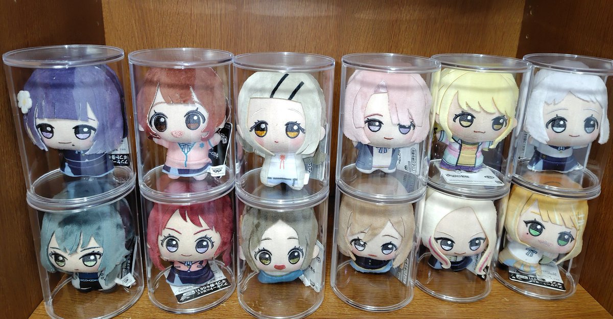 学マス　ちびぐるみ 収納ケース付き ブラック on X