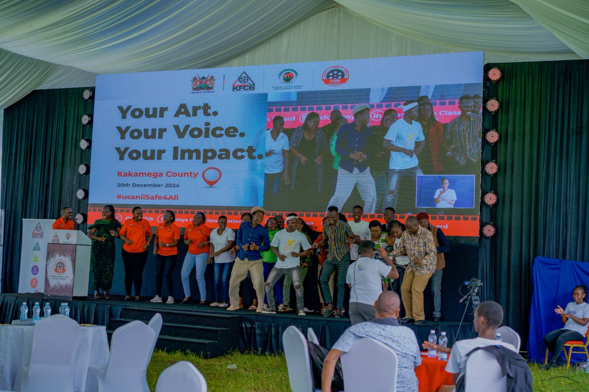 SLUGGER (@itsslugger_) on Twitter photo <a href="/InfoKfcb/">Kenya Film Classification Board</a> @IsmailMaalim19 <a href="/moyasa_ke/">Min. of Youth Affairs, Creative Economy & Sports</a> <a href="/SDY_Ke/">State Dept for Youth Affairs & Creative Economy</a> <a href="/mbui_paul/">PAUL NGANGA</a> With CAFIL Kakamega, explore insights from the Immigration Department and KCAA on the rules of global filmmaking. Your art knows no borders when you stay informed. CAFIL Kakamega #UsaniiSafe4All <a href="/InfoKfcb/">Kenya Film Classification Board</a> @IsmailMaalim19 <a href="/moyasa_ke/">Min. of Youth Affairs, Creative Economy & Sports</a> <a href="/SDY_Ke/">State Dept for Youth Affairs & Creative Economy</a> <a href="/mbui_paul/">PAUL NGANGA</a> With CAFIL Kakamega, explore insights from the Immigration Department and KCAA on the rules of global filmmaking. Your art knows no borders when you stay informed. CAFIL Kakamega #UsaniiSafe4All